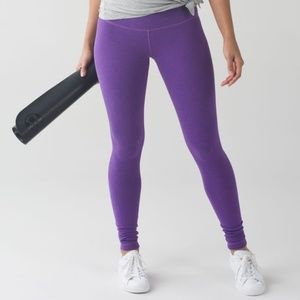 Lululemon Wunder Under Pant Hi-Rise Cotton
